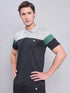 Men Colorblock Slim Fit Polo T-shirt with TECHNO COOL+
