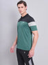 Men Colorblock Slim Fit Polo T-shirt with TECHNO COOL+