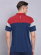 Men Colorblock Slim Fit Polo T-shirt with TECHNO COOL+