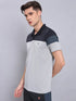 Men Colorblock Slim Fit Polo T-shirt with TECHNO COOL+