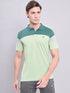 Men Colorblock Slim Fit Polo T-shirt with TECHNO COOL+