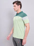 Men Colorblock Slim Fit Polo T-shirt with TECHNO COOL+