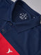 Men Colorblock Slim Fit Polo T-shirt with TECHNO COOL+