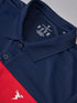 Men Colorblock Slim Fit Polo T-shirt with TECHNO COOL+