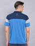 Men Colorblock Slim Fit Polo T-shirt with TECHNO COOL+