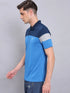 Men Colorblock Slim Fit Polo T-shirt with TECHNO COOL+