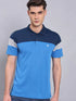 Men Colorblock Slim Fit Polo T-shirt with TECHNO COOL+