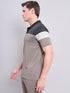 Men Colorblock Slim Fit Polo T-shirt with TECHNO COOL+