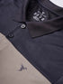 Men Colorblock Slim Fit Polo T-shirt with TECHNO COOL+
