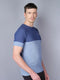 Men Colorblock Slim Fit Crew Neck T-shirt with TECHNO GUARD