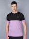Men Colorblock Slim Fit Crew Neck T-shirt with TECHNO GUARD