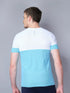 Men Colorblock Slim Fit Crew Neck T-shirt with TECHNO GUARD