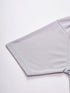 Men Self Design Slim Fit Crew Neck T-shirt with VENTMESH