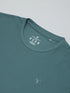 Men Solid Slim Fit Crew Neck T-shirt with MATPIQ