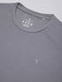 Men Solid Slim Fit Crew Neck T-shirt with MATPIQ