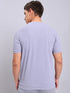 Men Solid Slim Fit Crew Neck T-shirt with MATPIQ