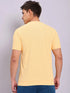 Men Solid Slim Fit Crew Neck T-shirt with MATPIQ
