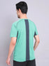 Men Printed Regular Fit Crew Neck T-shirt with TECHNO COOL+
