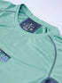 Men Printed Regular Fit Crew Neck T-shirt with TECHNO COOL+