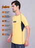 Men Printed Regular Fit Crew Neck T-shirt with TECHNO COOL+