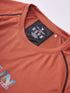 Men Printed Regular Fit Crew Neck T-shirt with TECHNO COOL+