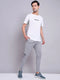Men Printed Regular Fit Crew Neck T-shirt with TECHNO COOL+