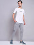 Men Printed Regular Fit Crew Neck T-shirt with TECHNO COOL+