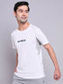 Men Printed Regular Fit Crew Neck T-shirt with TECHNO COOL+