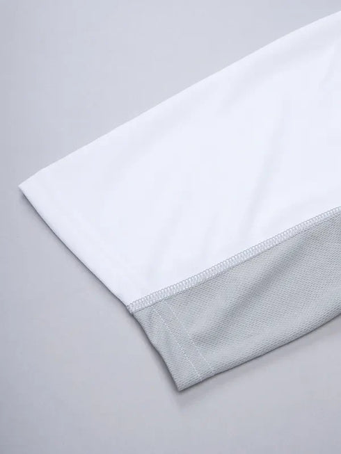 Men Printed Regular Fit Crew Neck T-shirt with TECHNO COOL+