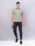 Men Colorblock Slim Fit Polo T-shirt with MATPIQ