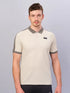 Men Colorblock Slim Fit Polo T-shirt with MATPIQ