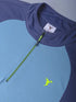 Men Colorblock Slim Fit Mock Neck T-shirt with TECHNO COOL+