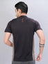 Men Colorblock Slim Fit Mock Neck T-shirt with TECHNO COOL+