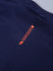 Men Colorblock Slim Fit Mock Neck T-shirt with TECHNO COOL+