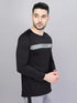 Men Colorblock Slim Fit Crew Neck T-shirt with TECHNO COOL+