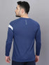 Men Colorblock Slim Fit Crew Neck T-shirt with TECHNO COOL+