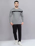Men Colorblock Slim Fit Crew Neck T-shirt with TECHNO COOL+