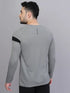 Men Colorblock Slim Fit Crew Neck T-shirt with TECHNO COOL+