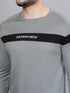 Men Colorblock Slim Fit Crew Neck T-shirt with TECHNO COOL+