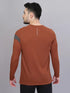 Men Colorblock Slim Fit Crew Neck T-shirt with TECHNO COOL+