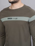 Men Colorblock Slim Fit Crew Neck T-shirt with TECHNO COOL+