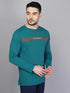 Men Colorblock Slim Fit Crew Neck T-shirt with TECHNO COOL+