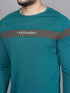 Men Colorblock Slim Fit Crew Neck T-shirt with TECHNO COOL+
