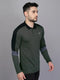 Men Colorblock Slim Fit Polo T-shirt with TECHNO COOL+