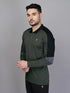 Men Colorblock Slim Fit Polo T-shirt with TECHNO COOL+