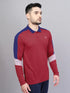 Men Colorblock Slim Fit Polo T-shirt with TECHNO COOL+