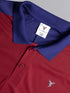 Men Colorblock Slim Fit Polo T-shirt with TECHNO COOL+