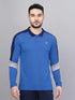 Men Colorblock Slim Fit Polo T-shirt with TECHNO COOL+