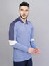 Men Colorblock Slim Fit Polo T-shirt with TECHNO COOL+