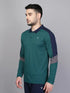 Men Colorblock Slim Fit Polo T-shirt with TECHNO COOL+